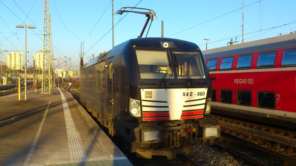 Baureihe 193 - in Stuttgart Hbf zum BW Rosenstein